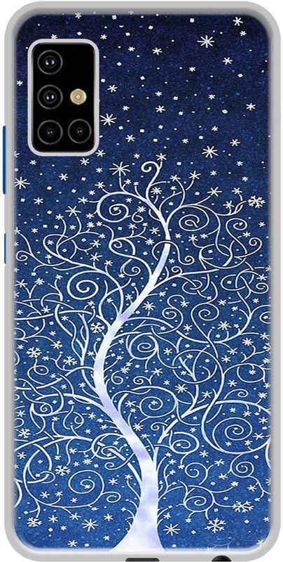 Casotec Back Cover for Samsung Galaxy M51  (Multicolor, Flexible, Silicon, Pack of: 1)