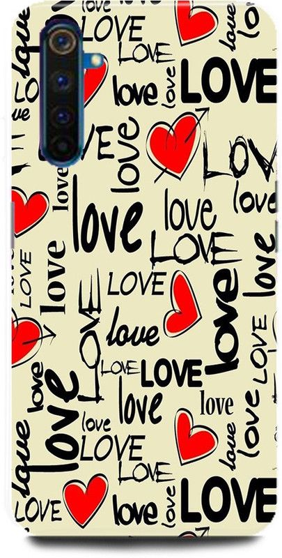 play fast Back Cover for Realme 6 Pro/RBS0624IN LOVE, HEART, COUPLE, LOVERS, I LOVE U  (Multicolor, Hard Case, Pack of: 1)