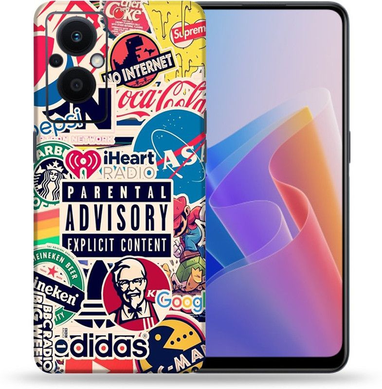OggyBaba Oppo F21 Pro 5g, Logistic Brands Mobile Skin  (Multicolor)