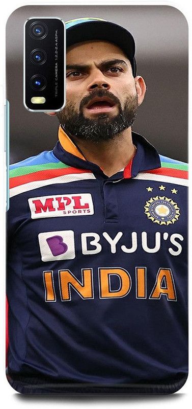 ZIGTOZAG SHOPPE Back Cover for Vivo Y20, V2029, KOHLI, VIRAT, VIRATKOHLI, CRICKET, RCB,  (Multicolor, Hard Case)