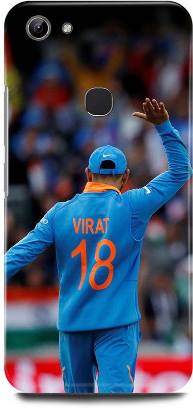 FUGGA Back Cover for vivo Y81, 1803/PD1732BF, VIRAT, KOHLI, INDIAN, PLAYER, RCB, PLAYER  (Blue, Hard Case, Pack of: 1)