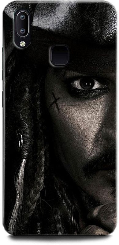 WallCraft Back Cover for Vivo V9, Vivo 1723 CAPTAIN JACK SPARROW, PIRATES OF THE CARIBBEAN, JOHNY DEPP  (Multicolor, Dual Protection, Pack of: 1)