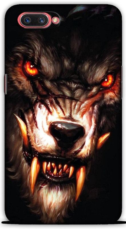 CROKIAN Back Cover for Realme C1 Vampire fox Back Cover  (Multicolor, Hard Case)