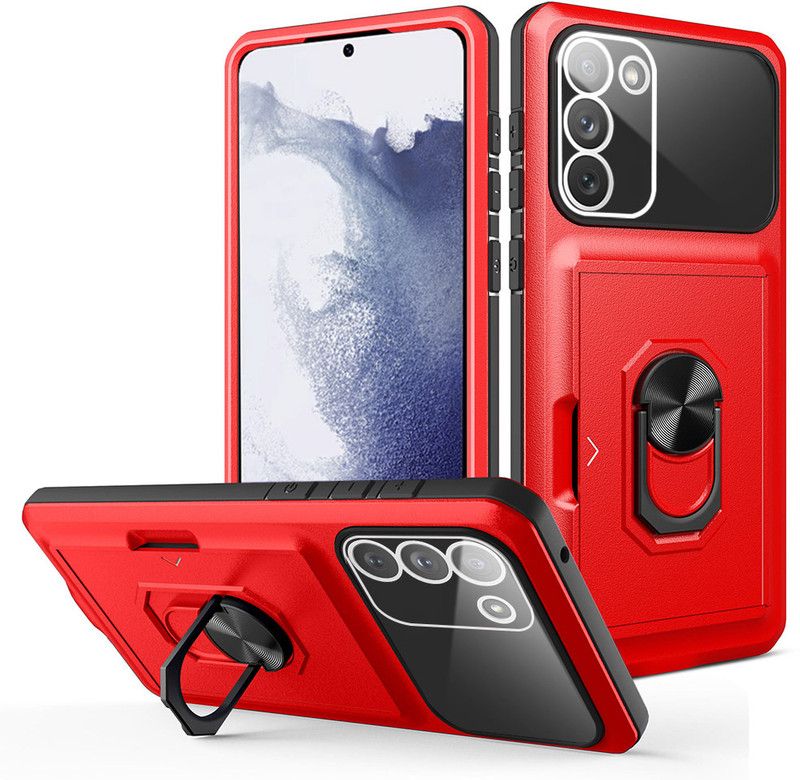 Cubix Back Cover for Samsung Galaxy S23+ / Galaxy S23 PLUS  (Red, Dual Protection, Pack of: 1)
