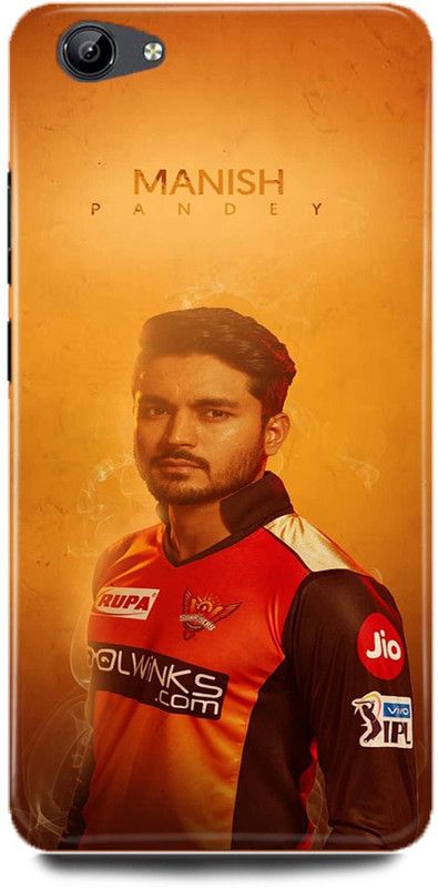 JUGGA Back Cover for vivo Y71i, 1801, MANISH, PANDEY, INDIAN, PLAYER, SUNRISES  (Orange, Hard Case, Pack of: 1)
