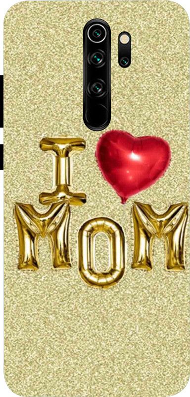 LIKELOOK Back Cover for Mi Redmi Note 8 Pro ( Love Mom, Mom, Heart Mom )  (Multicolor, Shock Proof, Pack of: 1)