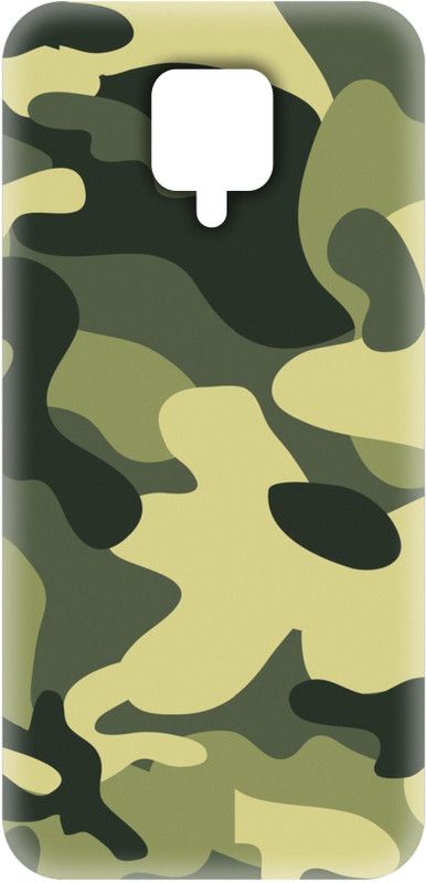 Smutty Back Cover for Mi Redmi Note 9 Pro, M2003J6A1I - Camouflage Print  (Multicolor, Hard Case, Pack of: 1)