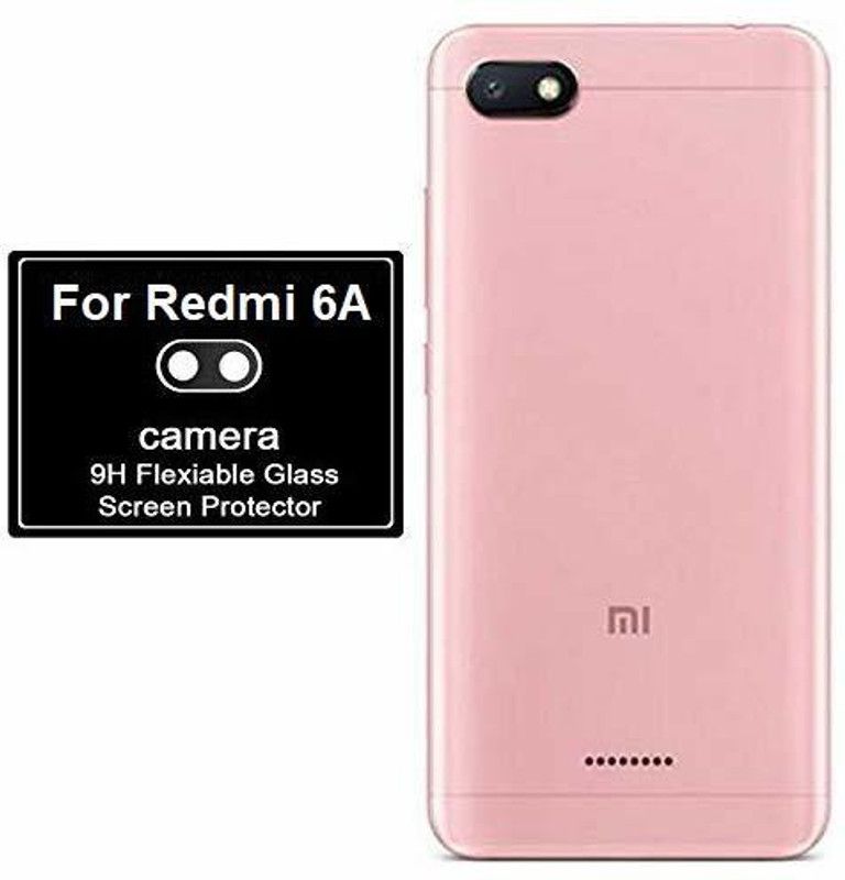 TecnoBot Camera Lens Protector for Gorilla O0riginal Back Camera Guard for Xiaomi Redmi 6A Back Camera Glass BubbleFree 9H Protector [Better then Glass]  (Pack of 1)