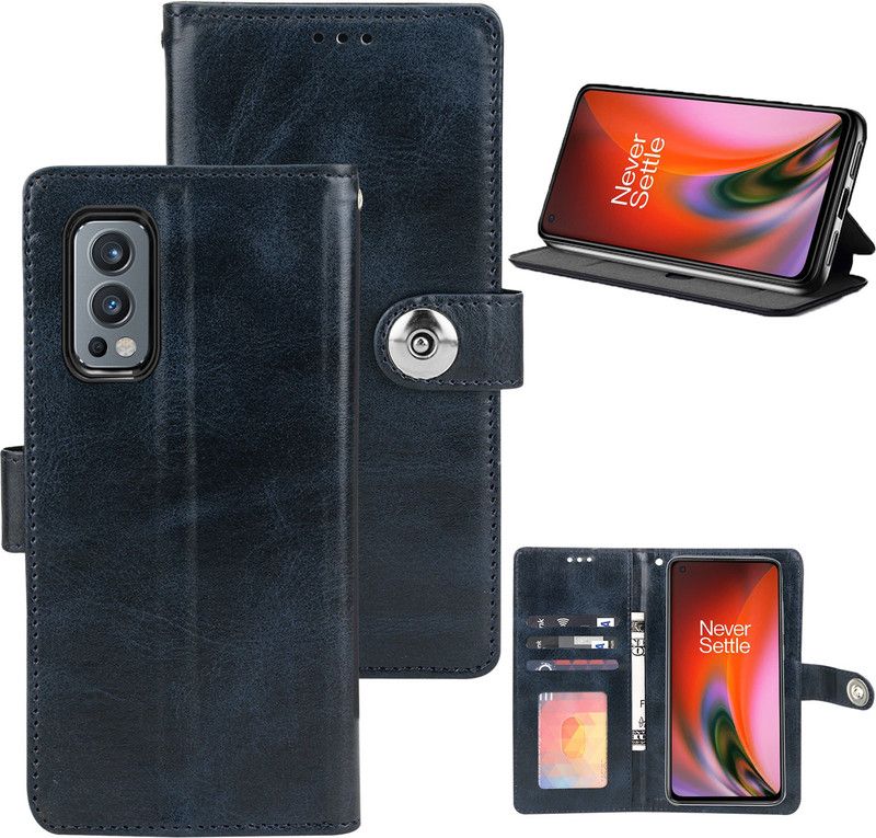 Wowcase Back Cover for OnePlus Nord 2 5G  (Blue, Dual Protection, Pack of: 1)
