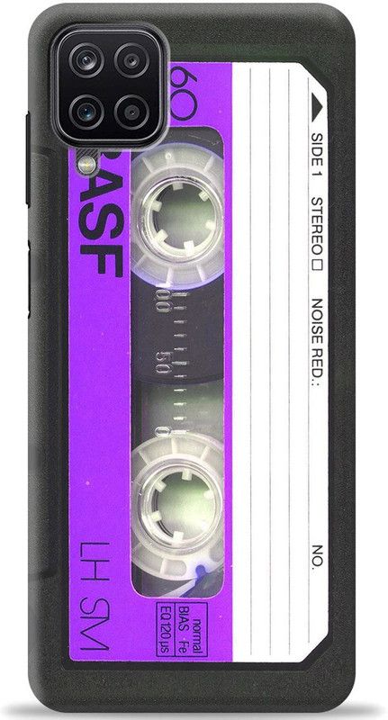 Swagr Back Cover for Samsung Galaxy A12  (Purple, Shock Proof, Pack of: 1)
