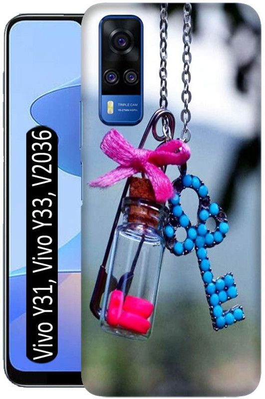 Bingal Back Cover for Vivo Y31  (Multicolor, Pack of: 1)