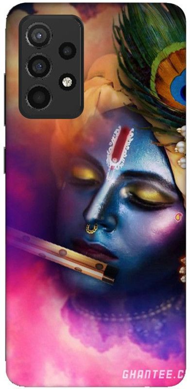 LUCKY MOBI.COM Back Cover for Samsung A23 ( shree krishna, god) PRINTED BACK COVER  (Multicolor, Hard Case, Pack of: 1)