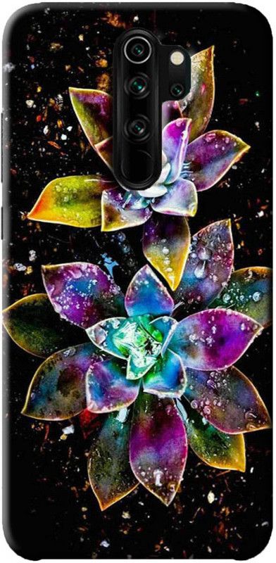 NDCOM Back Cover for Redmi 9 Prime Beautiful Flowers Printed  (Multicolor, Hard Case)