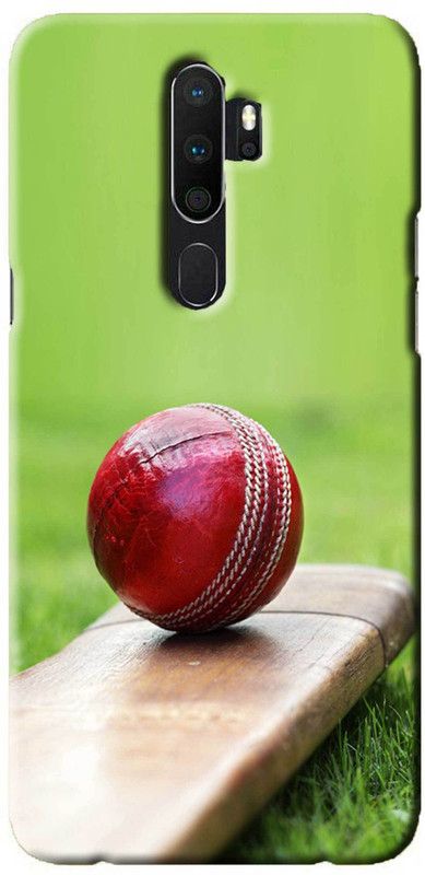 NDCOM Back Cover for OPPO A5 2020 Cricket Printed  (Multicolor, Hard Case, Pack of: 1)