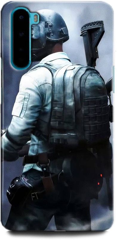 INDICRAFT Back Cover for One Plus Nord PUBG, GAME  (Multicolor, Hard Case, Pack of: 1)