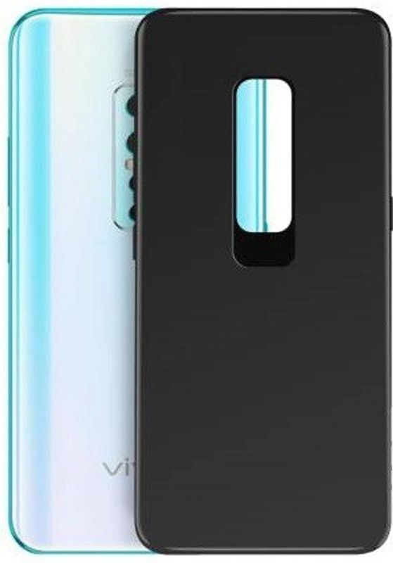 LIKEDESIGN Back Cover for Vivo V17Pro  (Black, Shock Proof, Pack of: 1)