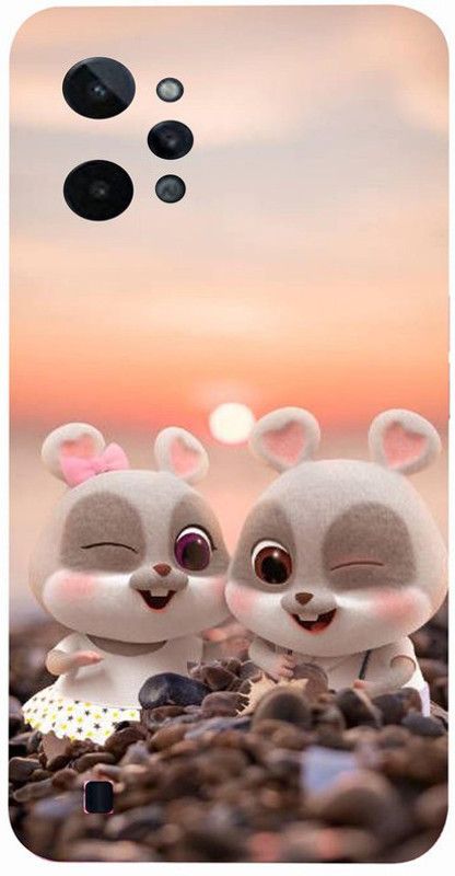 putku creations Back Cover for REALME C31  (Multicolor, Pack of: 1)