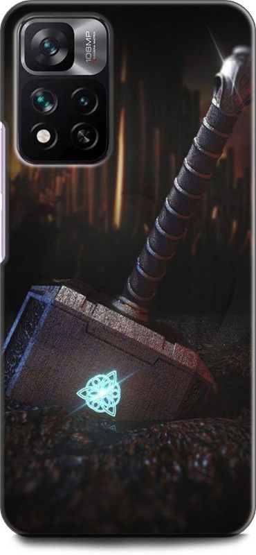 KEYCENT Back Cover for Xiaomi 11i 5G THOR, THOR HAMMER, AVENGER, MARVEL, SUPERHERO, COMIC  (Multicolor, Shock Proof, Pack of: 1)