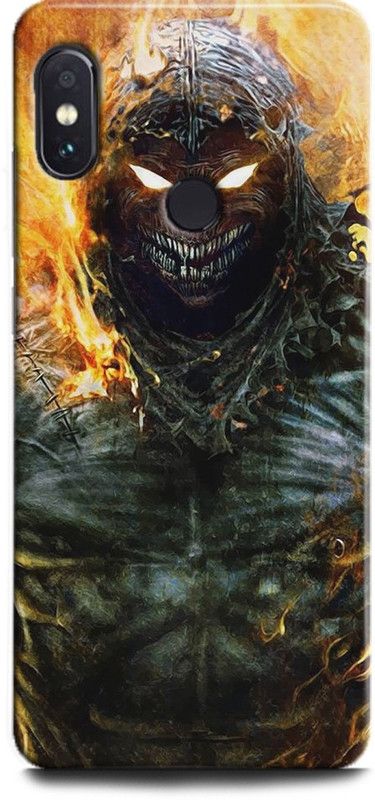 INTELLIZE Back Cover for Mi Redmi Note 5 Pro/ MZB6084IN venom,Printed  (Multicolor, Shock Proof)