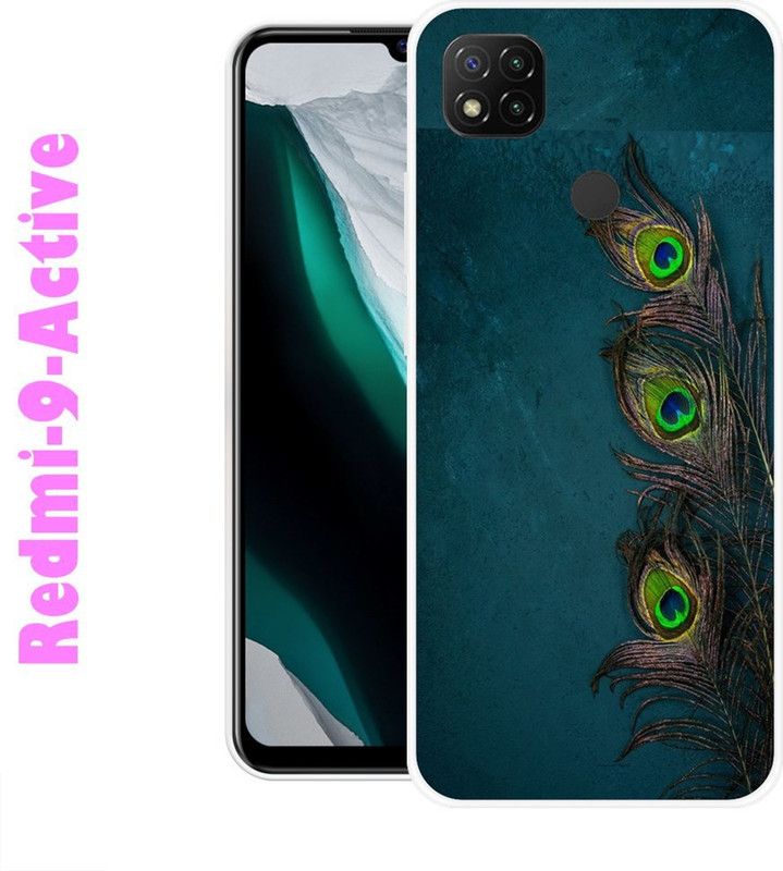 CellWorld Back Cover for Redmi 9 Active  (Multicolor, Silicon)