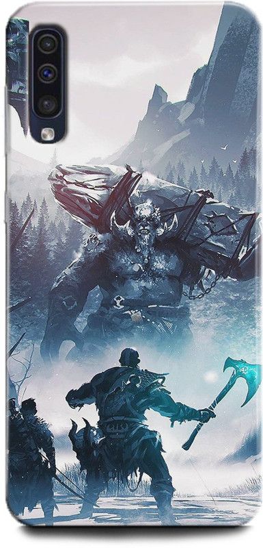 INDICRAFT Back Cover for Samsung Galaxy A50s, God of war, Printed  (Multicolor, Shock Proof, Pack of: 1)
