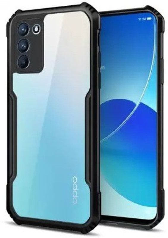 S-Hardline Back Cover for Oppo A55 5G, Boom TPU With Camera Protection  (Transparent)