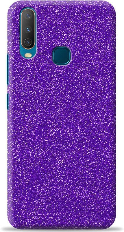 Loffar Back Cover for Vivo Y12  (Purple, Shock Proof)
