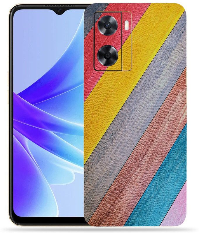 Skinex Oppo A77s Mobile Skin  (Multicolor Mobile Skin With camera protector (Back + Camera + Side))