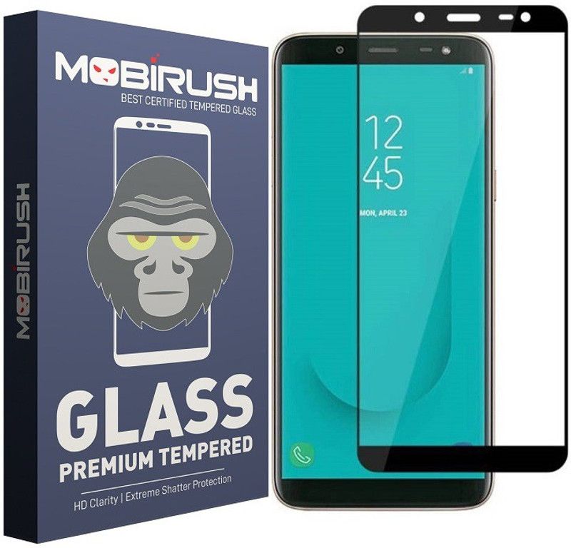 MOBIRUSH Edge To Edge Tempered Glass for Samsung A9 Star  (Pack of 1)