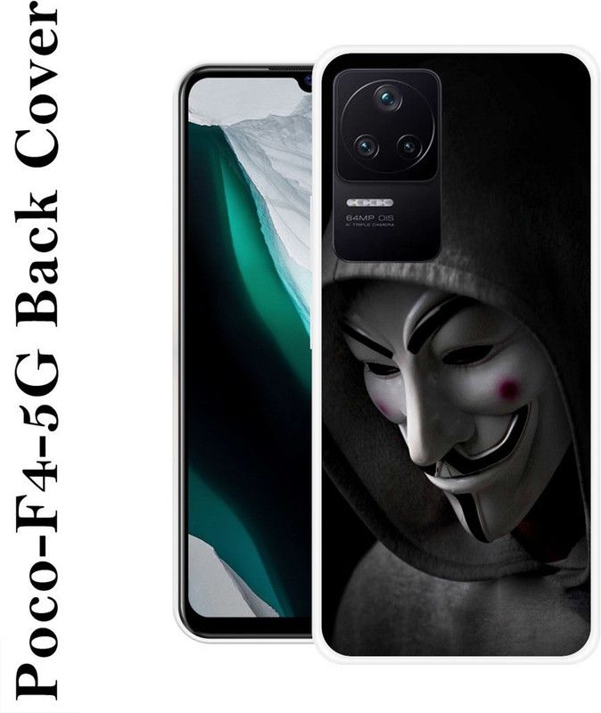 KUDI Back Cover for Poco F4 5G  (Grey, Grip Case, Silicon, Pack of: 1)
