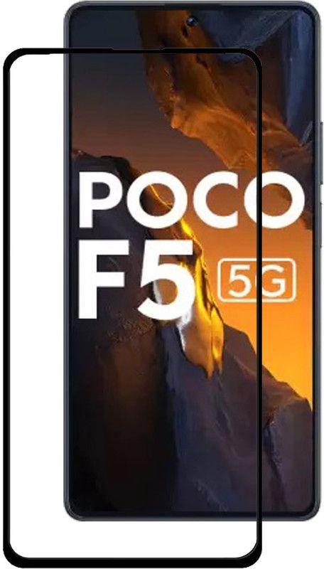 INFINITYWORLD Edge To Edge Tempered Glass for POCO F5 5G, POCO X5 5G, POCO X5 Pro 5G  (Pack of 1)