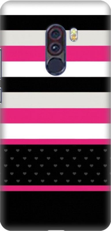 COBIERTAS Back Cover for POCO F1  (Multicolor, Hard Case)