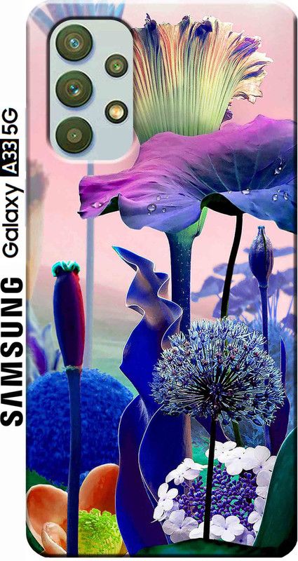 TrenoSio Back Cover for Samsung Galaxy A33 5G 2796  (Multicolor, Matte Finish, Silicon, Pack of: 1)