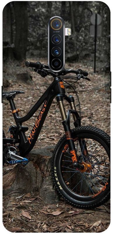SSMORYA Back Cover for Realme X2 Pro Bicycle Printed Back Cover  (Multicolor, Waterproof, Pack of: 1)