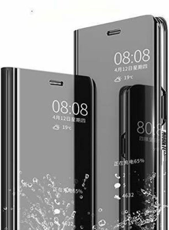 Rakulo Flip Cover for Apple IPhone 12  (Black, Dual Protection)