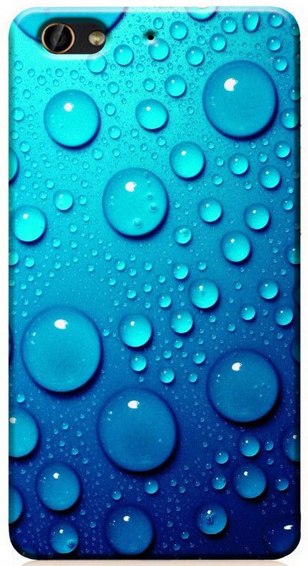 MORITZ Back Cover for Infocus M808i  (Blue, Anti-radiation, Silicon, Pack of: 1)