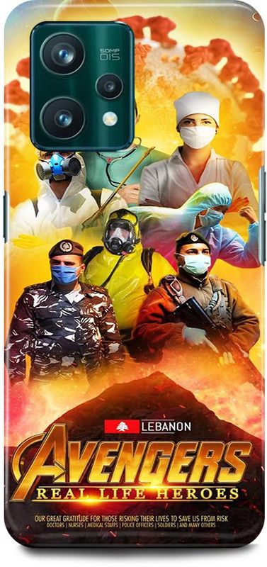 play fast Back Cover for Realme 9 Pro 5G, RMX3471 COVID, DOCTORS, THE, REAL, HEROES, INDIA  (Multicolor, Hard Case, Pack of: 1)