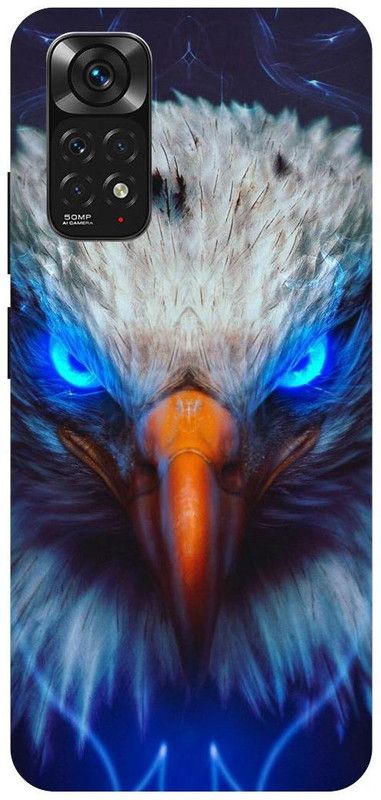 THE NARAYANA COLLECTIONS Back Cover for REDMI NOTE 11s-EAGLE,CHEEL,BAAZ,KING,BIRDS  (Multicolor, Hard Case, Pack of: 1)