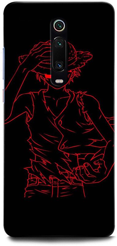 ORBIQE Back Cover for Mi K20 Pro  (Black, Red, Hard Case, Pack of: 1)