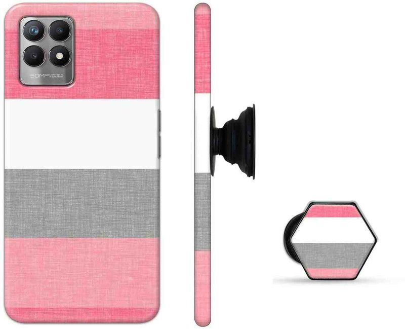 ChicShell Back Cover for Realme 8i, Realme 9 5G, Realme Narzo 50  (Multicolor, Pack of: 2)