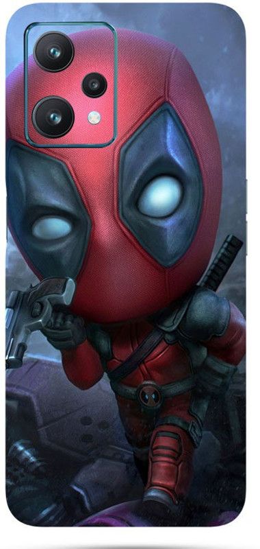 Mclaxa Deadpool Mobile Back Skin, Deadpool, REALME 9PRO Mobile Skin  (Deadpool Skin With Super Matte Finish)