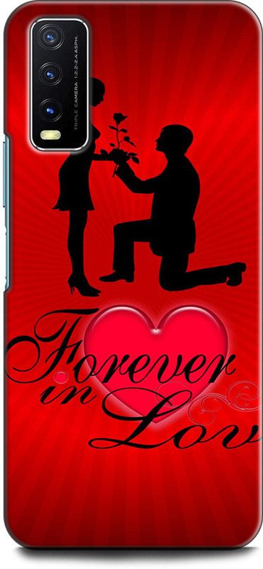 Dronk Back Cover for Vivo Y20, V2029 LOVE, SWEET COUPLE, CUT KIDS, GIRL, BOY, TOGETHER  (Multicolor, Dual Protection, Pack of: 1)