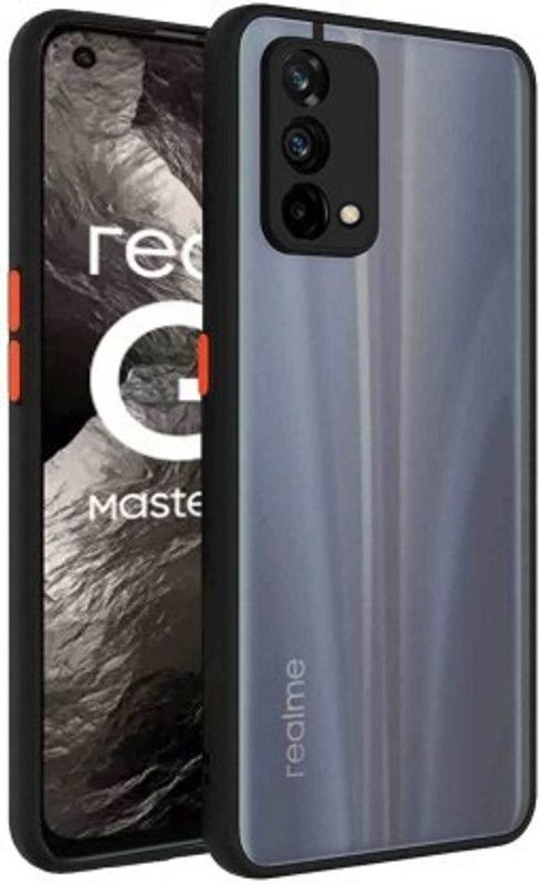 Cermarise Back Cover for Realme GT Master Edition  (Black, Camera Bump Protector, Pack of: 1)