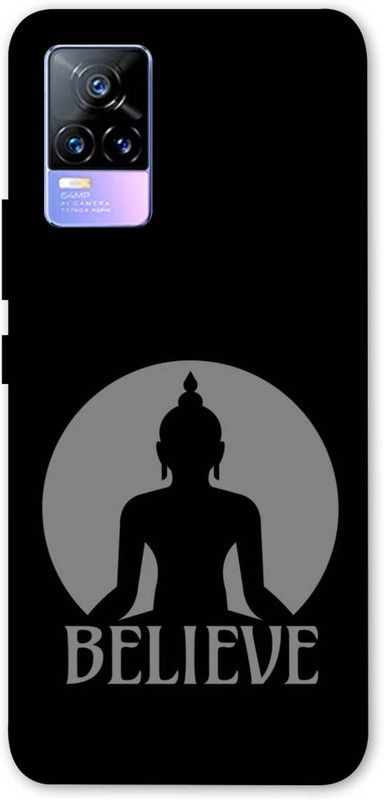 NDCOM Back Cover for VIVO Y73  (Black, Grey, Hard Case, Pack of: 1)