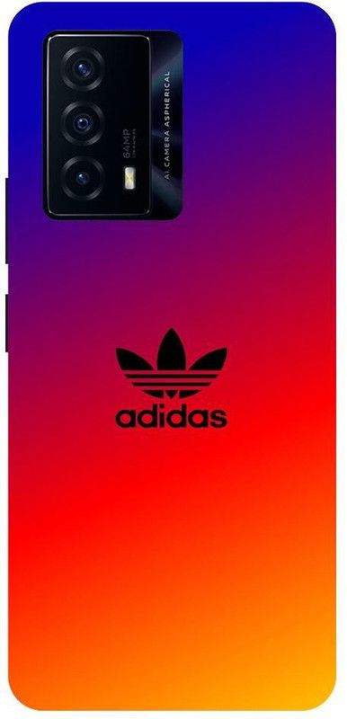softcrash Back Cover for iQOO Z5 5G ADIDASLOGO, ADIDAS, TEG, SING  (Multicolor, Pack of: 1)