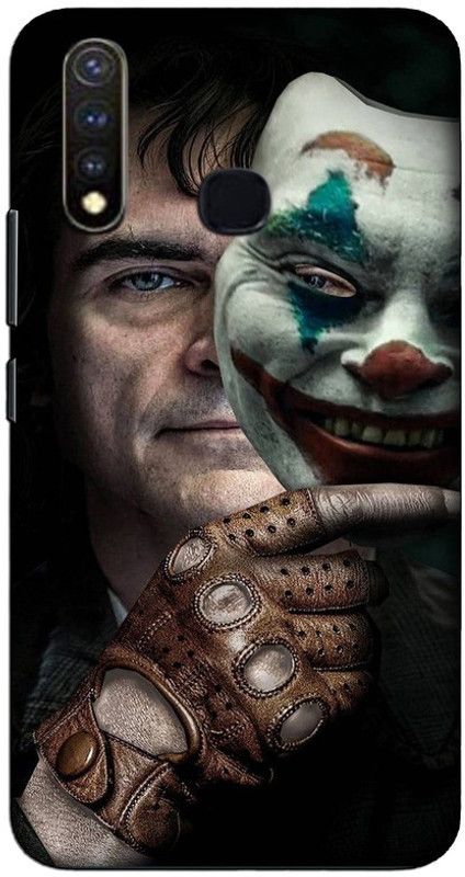 artocus Back Cover for ViVO Y19, ViVO Y19 Joker mask Printed Back Cover  (Multicolor, Shock Proof, Pack of: 1)