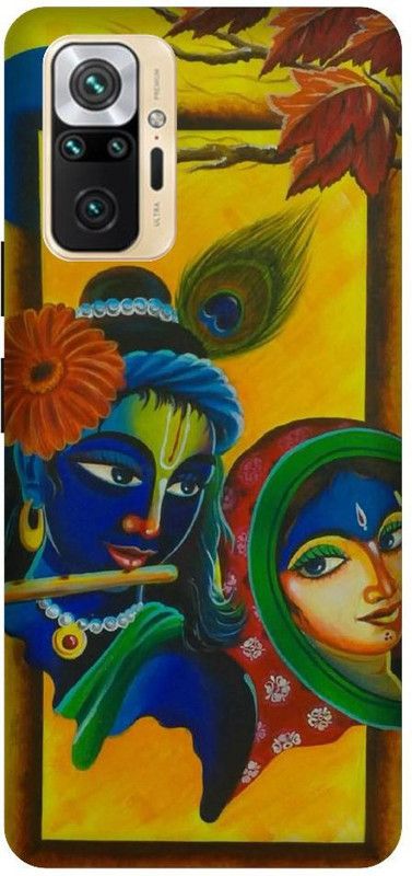 GRAFIQE Back Cover for REDMI Note 10 Pro Max M2101K6I KRISHNA, LORD KRISHNA, RADHA KRISHNA, GOD, KRISHN KANHIYA  (Multicolor, Shock Proof, Pack of: 1)