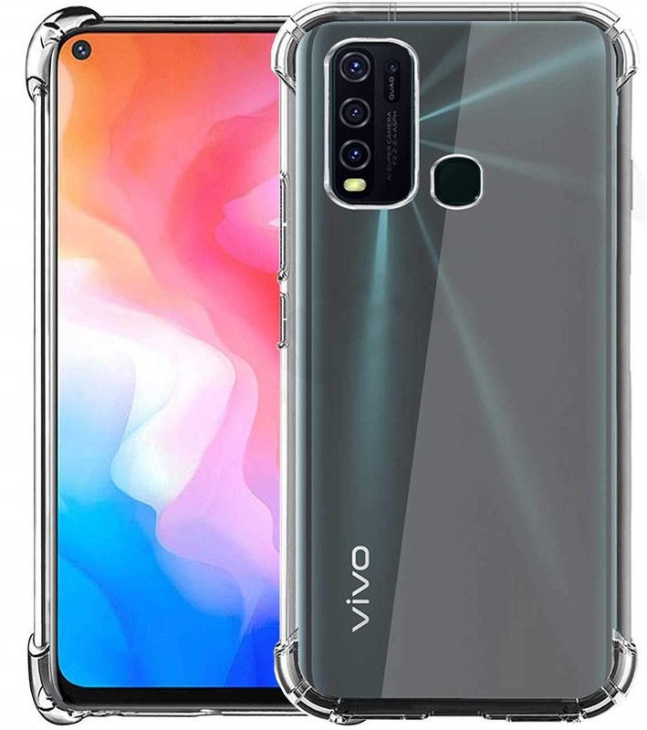 Shining Stars Back Cover for Vivo Y50  (Transparent, Shock Proof, Pack of: 1)