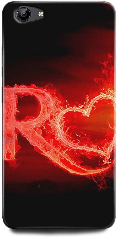 BARMANS Back Cover for Vivo Y81 i / R, R Letter, Alphabet, Design, R Love  (Multicolor, Shock Proof, Pack of: 1)
