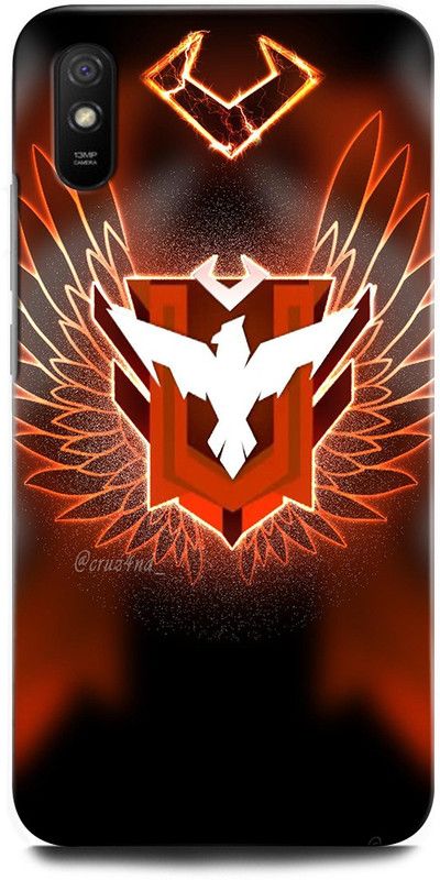 ORBIQE Back Cover for Redmi 9i MZB0817IN FREEFIRE, JUEGO, GUN, METAL, FIRE, BACKGROUND, GAME, ARMY  (Multicolor, Shock Proof, Pack of: 1)